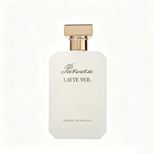 Paruvea Latte Veil Extrait de Parfum – Women's Perfume with Sweet Vanilla & Caramel | Long-Lasting Soft Gourmand Fragrance | 100ml (3.4 fl oz)