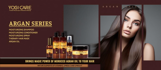 YOGI CARE Argan Oil Hair Care Set — 280ml