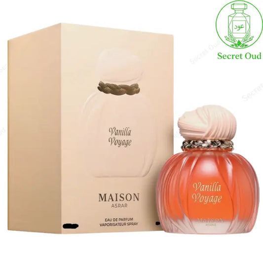 Vanilla Voyage Eau De Parfum by Maison Asrar, 25 ML for Men and Women